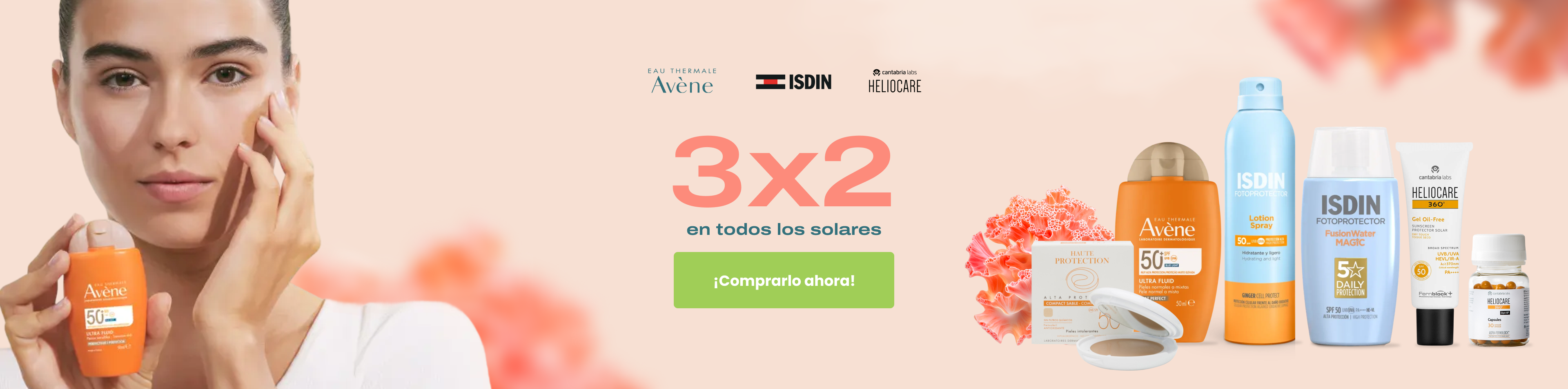 3x2 en todos los productos